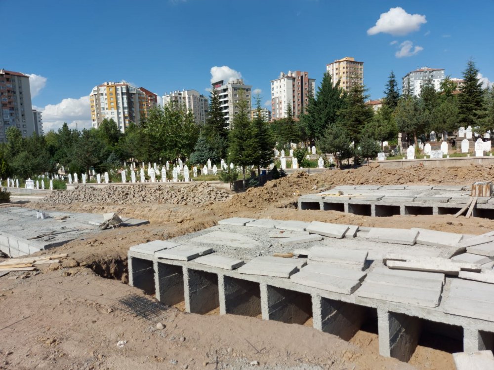 HALEF HOCA MEZARLIĞI MEZAR ALANI OLUŞTURULMASI YAPIM İŞİ